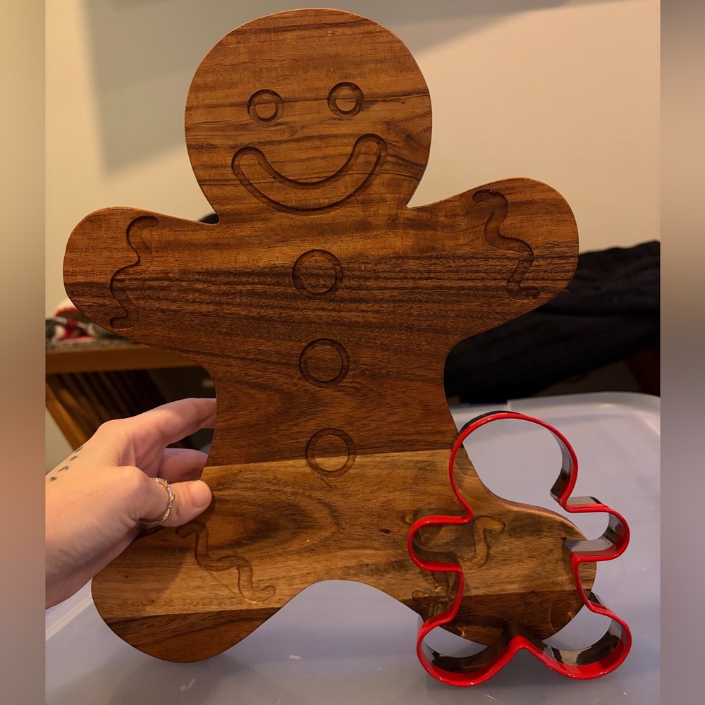 🏷️ 3/$75 Deal 🫱🏻‍🫲🏽 Christmas Gingerbread Charcuterie Board, XL Cookie Cutter